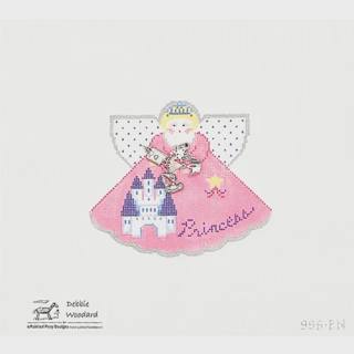 Princess Pink Castle Angel by Painted Pony Designs (thumbnail)
