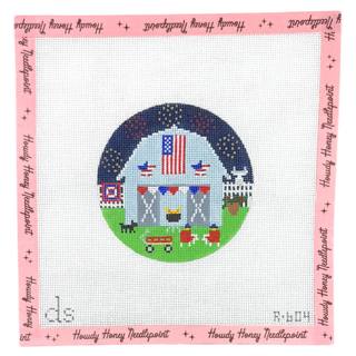 July 4th Barn by Doolittle Stitchery (thumbnail)