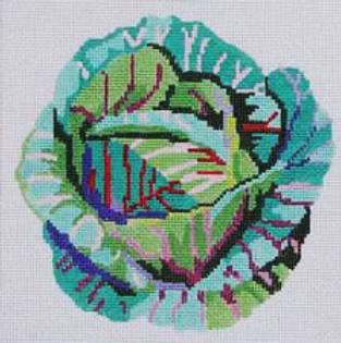 Cabbage Coaster by Jean Smith Designs (thumbnail)