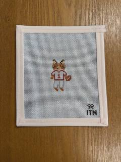 Football Friends - TX Collie by Ivy Thread Needlepoint (thumbnail)