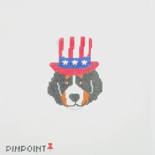 Stars and Stripes - Bernie by Pinpoint Needlepoint (thumbnail)