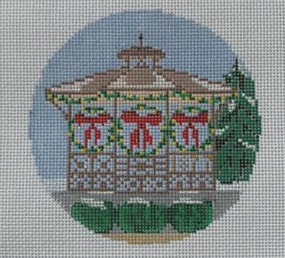 R20 Small Town Gazebo by Blue Ridge Stitchery (thumbnail)