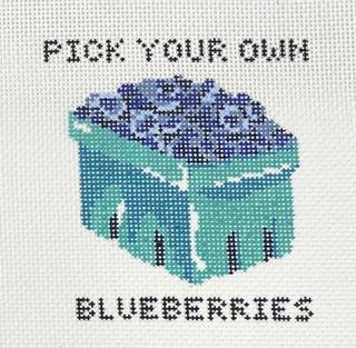 pyo blueberries by Alice & Blue Needlepoint Designs (thumbnail)