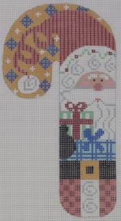 santa with presents candy cane by Danji Designs (thumbnail)