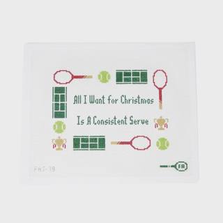 All I Want for Christmas Is A Consistent Serve by Frances Abel Studio (thumbnail)