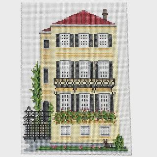 Yellow Sister House in Charleston on 18 by Needle Crossings (thumbnail)
