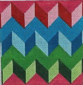 Zig Zag Square by Danji Designs (thumbnail)