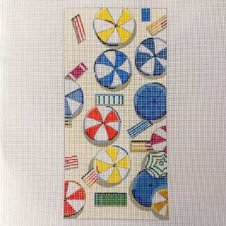 Summer holiday, sunglass case by Blue Waters Needlepoint (thumbnail)