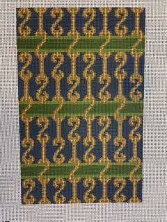 GP106 S Clasp Clutch by Goodpoint Needlepoint (thumbnail)