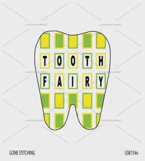 Tooth Fairy Pillow 154v by Gone Stitching (thumbnail)