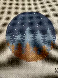 Faded Night Trees by Alice Peterson (thumbnail)