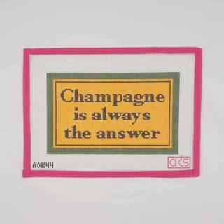 Champagne is Always the Answer Canvas by Ann Kaye Studio (thumbnail)