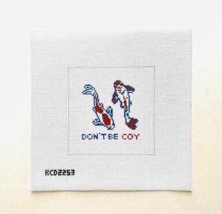Don't Be Coy Canvas by KCN Designers (thumbnail)