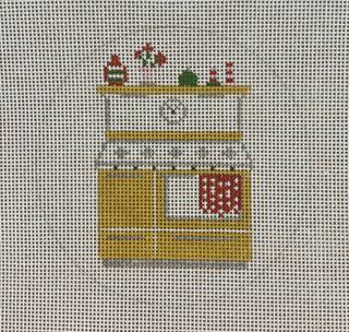 retro series, stove by The Plum Stitchery (thumbnail)