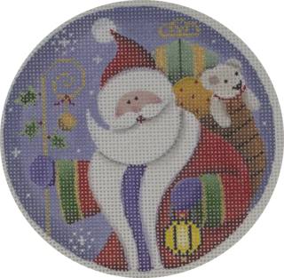 santa with staff and toys by Rebecca Wood Designs (thumbnail)