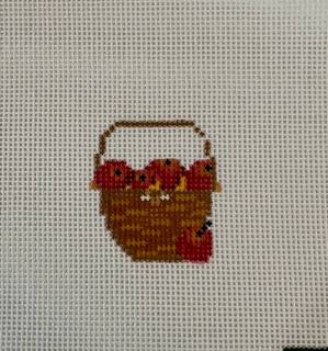 Apple Basket Mini by M F Needlepoint (thumbnail)