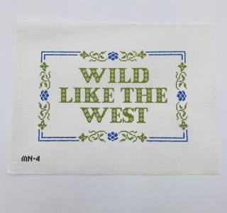 Wild Like the West Canvas by Maura Nolan Designs (thumbnail)