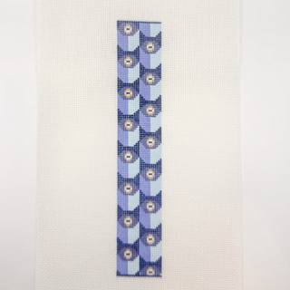 Evil Eye Small Key Fob by La Fete Needlepoint (thumbnail)