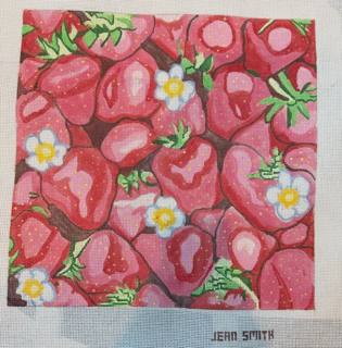 Strawberries farmers market by Jean Smith Designs (thumbnail)