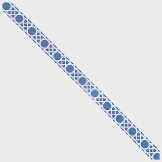 NTG TS291 - Navy Caning Crossbody Strap by Two Sisters Needlepoint (thumbnail)