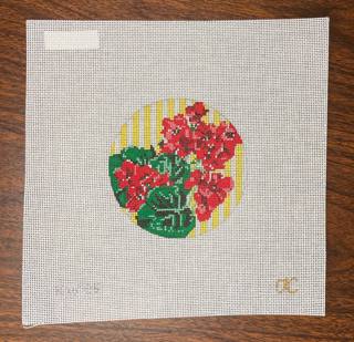 Geranium Round by The Gingham Stitchery (thumbnail)