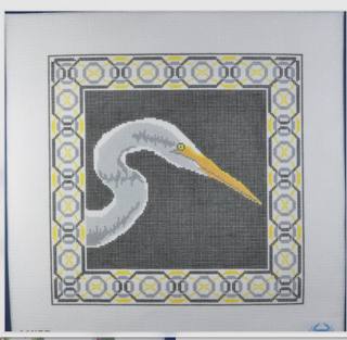 TRUNK - Egret (Head Only) by Ann Kaye Studio (thumbnail)
