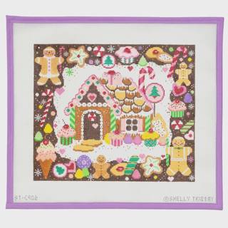 Sugar & Spice Gingerbread House by CBK Needlepoint (thumbnail)