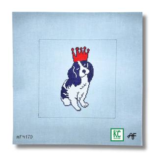 Cavalier King Charles D Canvas by Anne Fisher Needlepoint (thumbnail)