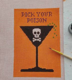 Silver Stitch Pick your poison by Silver Stitch Needlepoint (thumbnail)