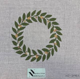 Wreath Ivory Berries by Raymond Crawford (thumbnail)