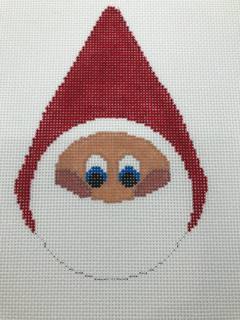 Santa Face with Bead Nose by Blueberry Point Canvas (thumbnail)