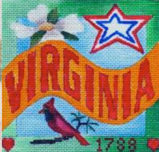 Virginia Postcard by Denise DeRusha Designs (thumbnail)