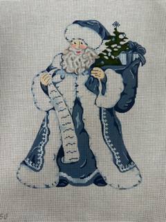 Wedgwood Santa by The Gingham Stitchery (thumbnail)