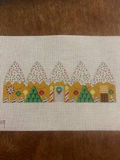 Bundt, Red and Green Sprinkles, 3D Gingerbread Dome by Liz Goodrick-Dillon (Tapestry Tent, via Susan Roberts) (thumbnail)