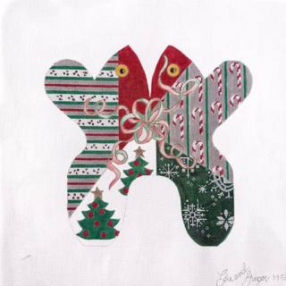 Baby Christmas Frog by CBK Needlepoint (thumbnail)