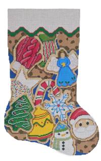Christmas Cookies Stocking by Laura Love Designs (thumbnail)