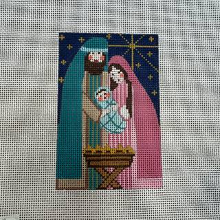 CH-1423 Holy Family Rectangle by Danji Designs (thumbnail)