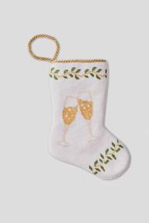 Finished Bauble Stocking: Champagne Toast by Bauble Stockings (thumbnail)