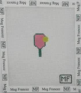 Pickle Ball Mini Canvas by Meg Francez (thumbnail)