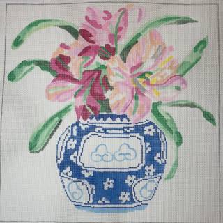 Blooming Amaryllis by Jean Smith Designs (thumbnail)