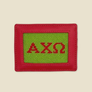 Alpha Chi Omega Happy Stitching All-In-One Card Wallet Kit by Happy Stitching (thumbnail)