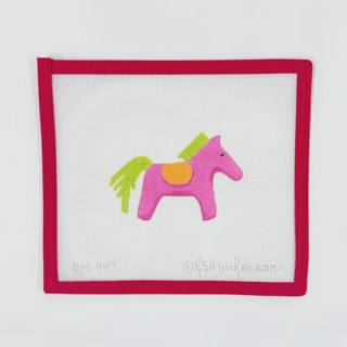 Fashion Horse - pink by Kate Dickerson Needlepoint Collections (thumbnail)
